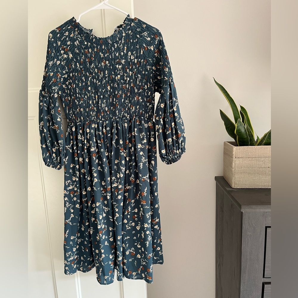 Smock Floral Dress - Never Worn!’